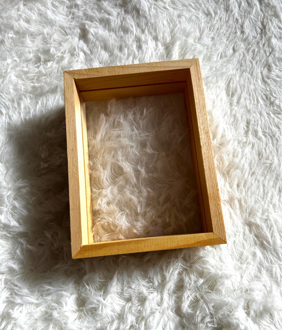 A5 Photo Frame Wooden, Furniture & Home Living, Home Decor, Frames