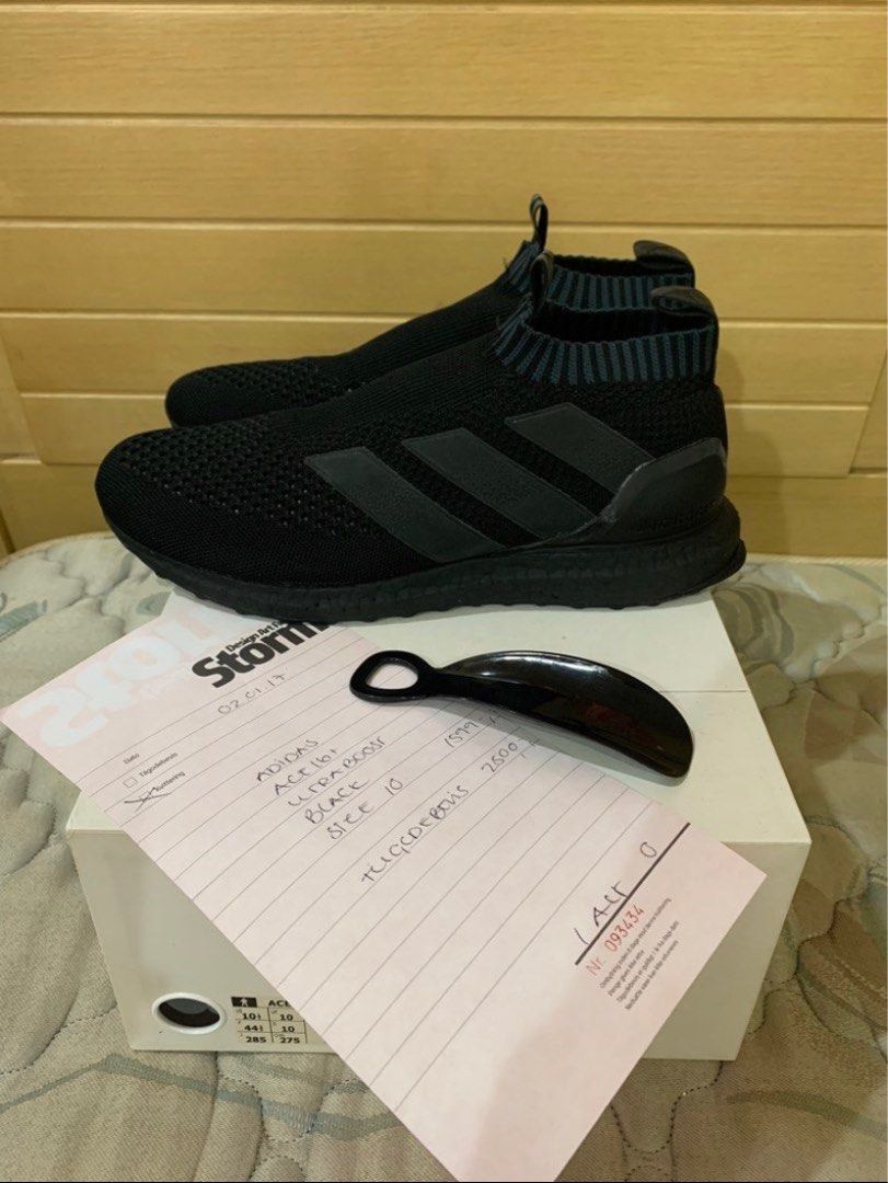 Adidas ace 16 outlet triple black