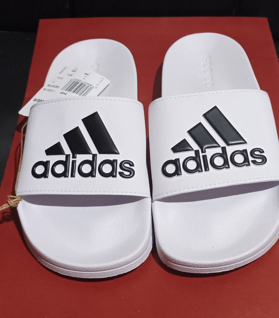 Adidas Adilette Shower Slides Size 7 Men s Fashion Footwear