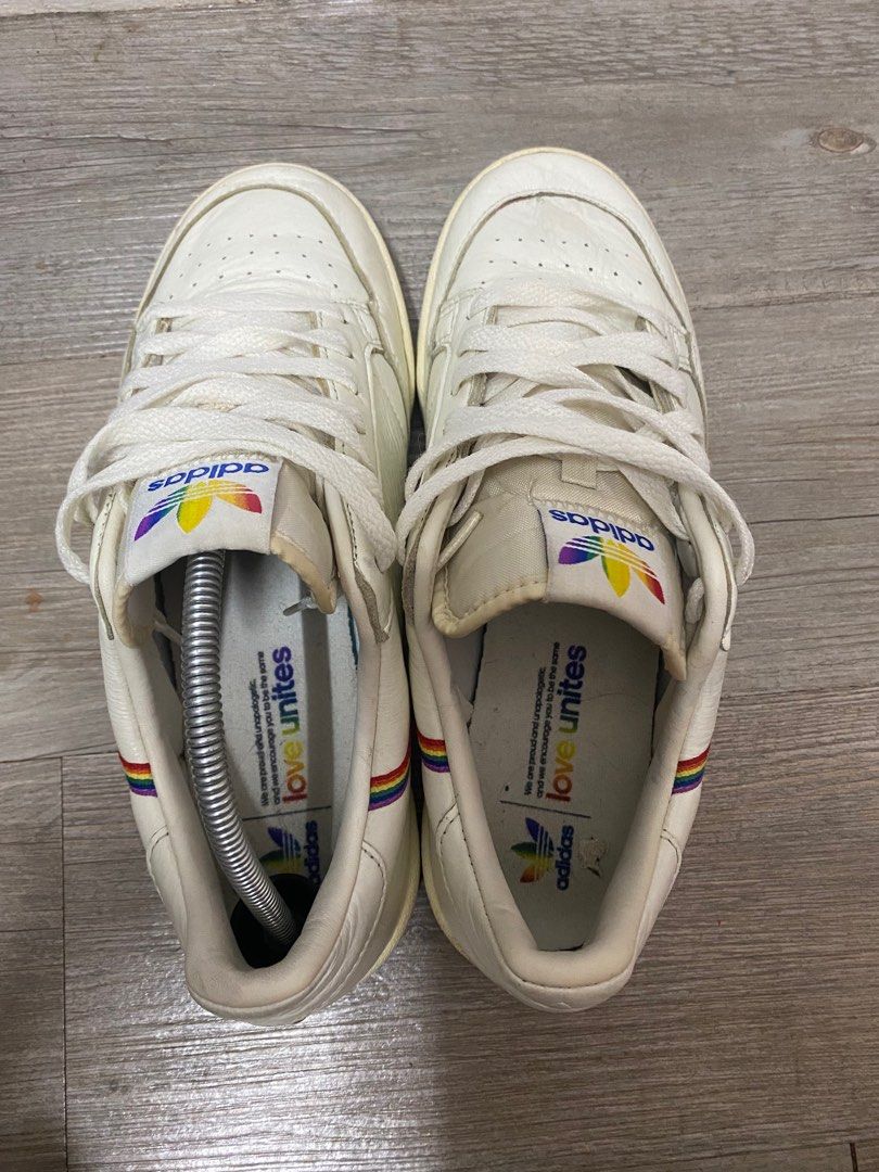 Adidas continental 80 pride off clearance white
