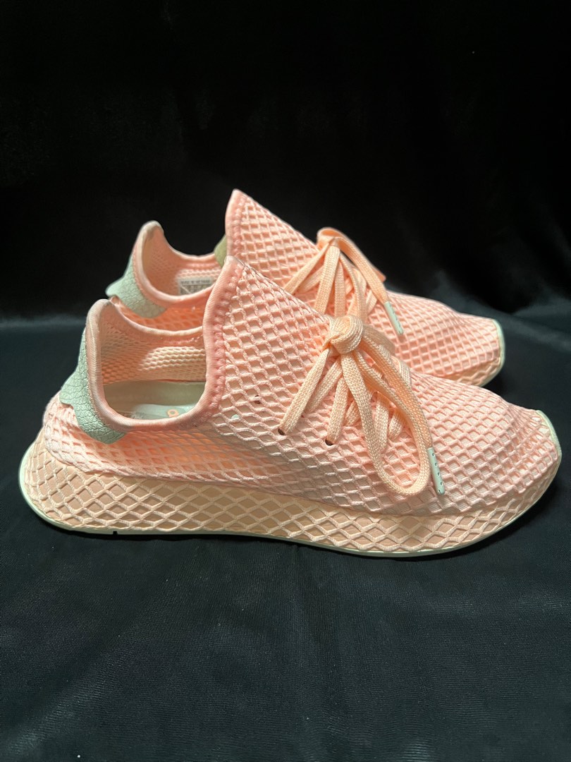 Adidas Deerupt Orange Grey Womens Women s Fashion Footwear