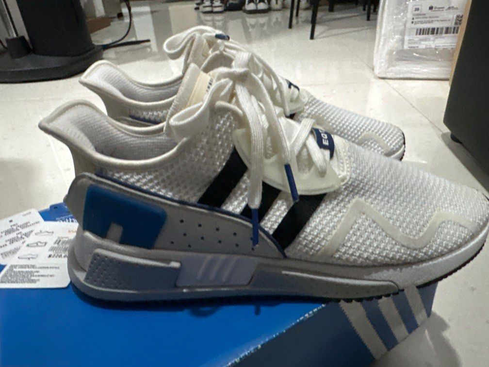 Originals eqt cushion adv trainers in deals white cq2379