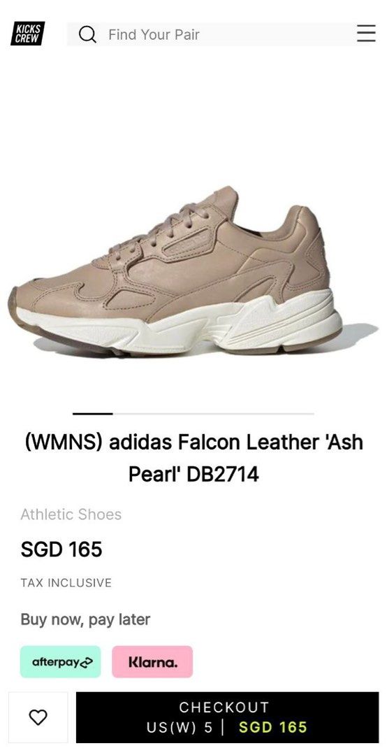 Adidas falcon afterpay sales
