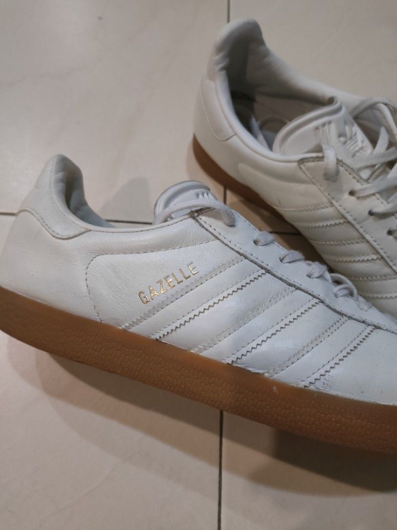 Adidas gazelle super white online
