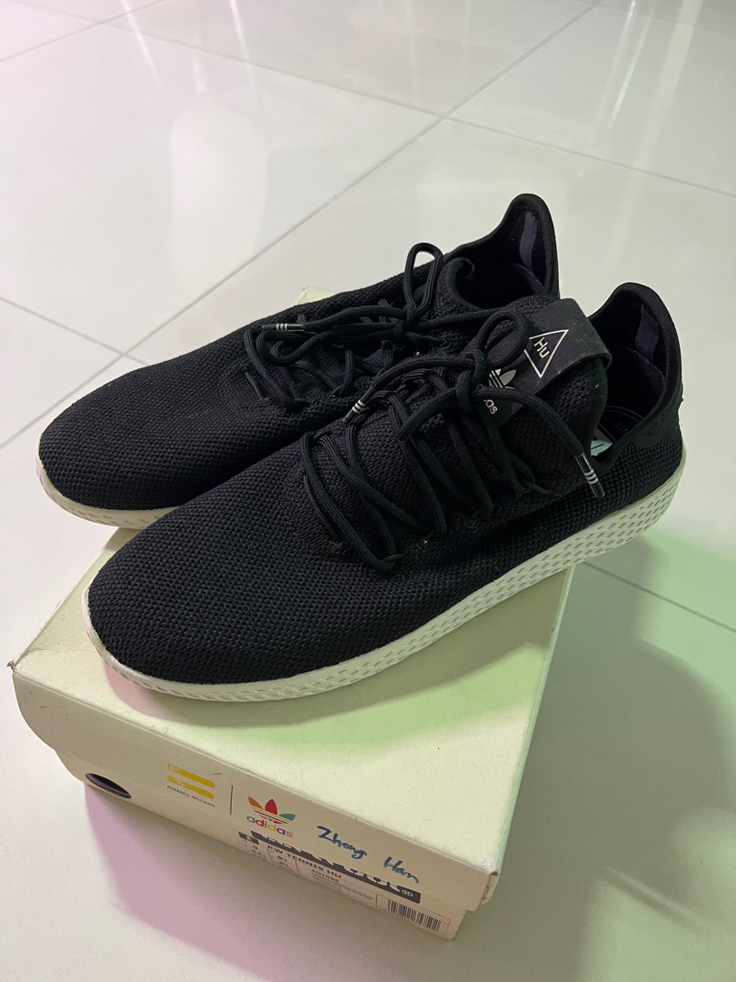 Adidas Pharrell x Tennis HU Core Black Men s Fashion Footwear
