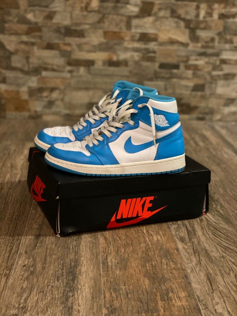 Air Jordan 1 High UNC Men s Fashion Footwear Sneakers on Carousell