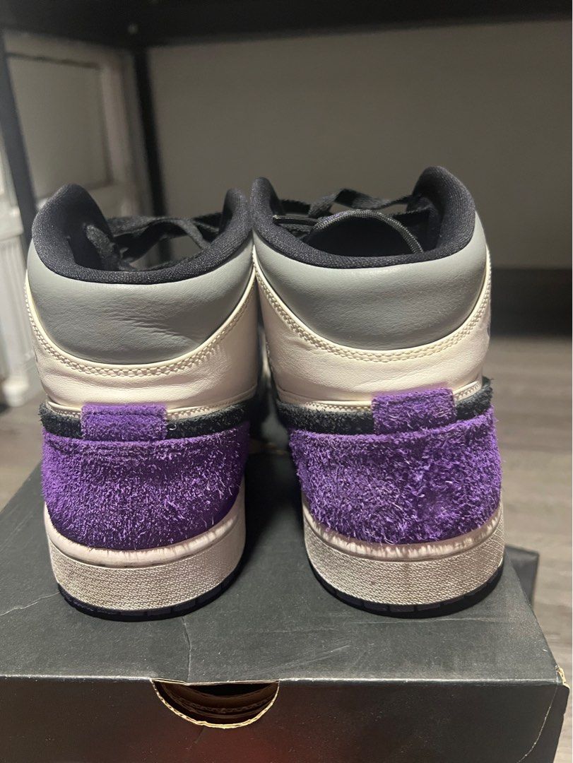 Purple glitter jordans clearance
