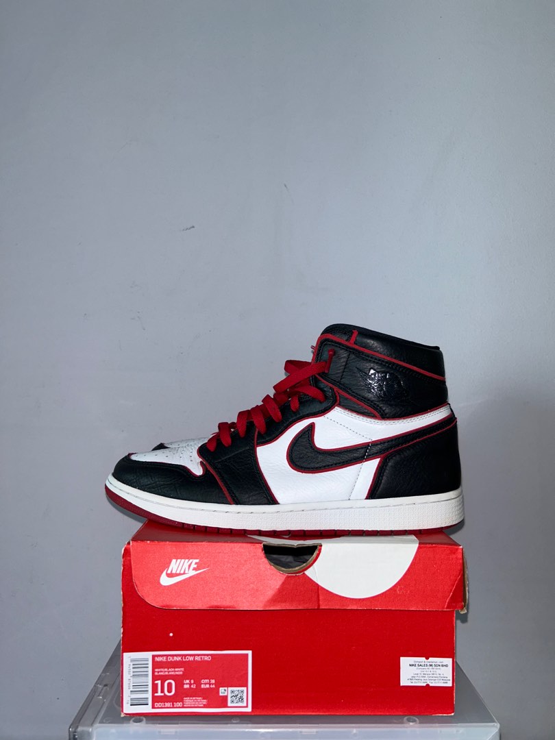 mens air jordan 1 retro high og bloodline stores
