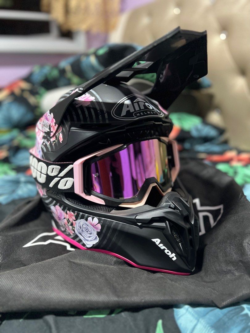 Airoh twist iron deals pink