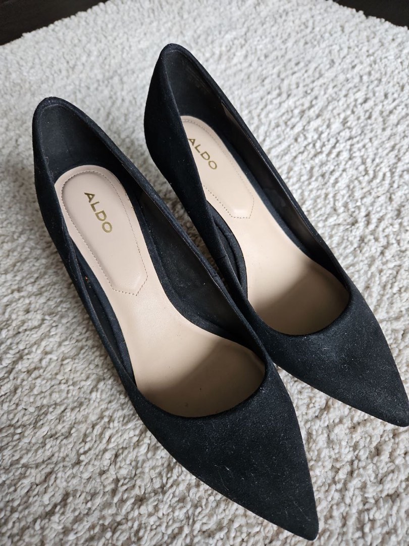 Aldo suede heels outlet