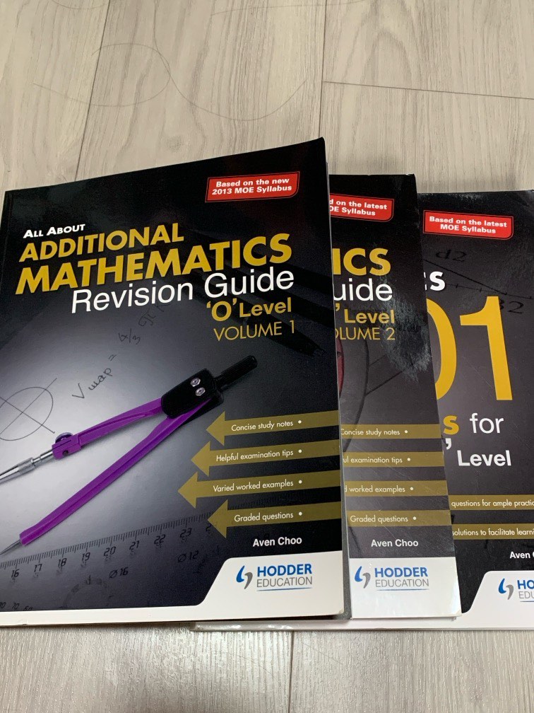 All about additional mathematics set, Hobbies & Toys, Books & Magazines ...