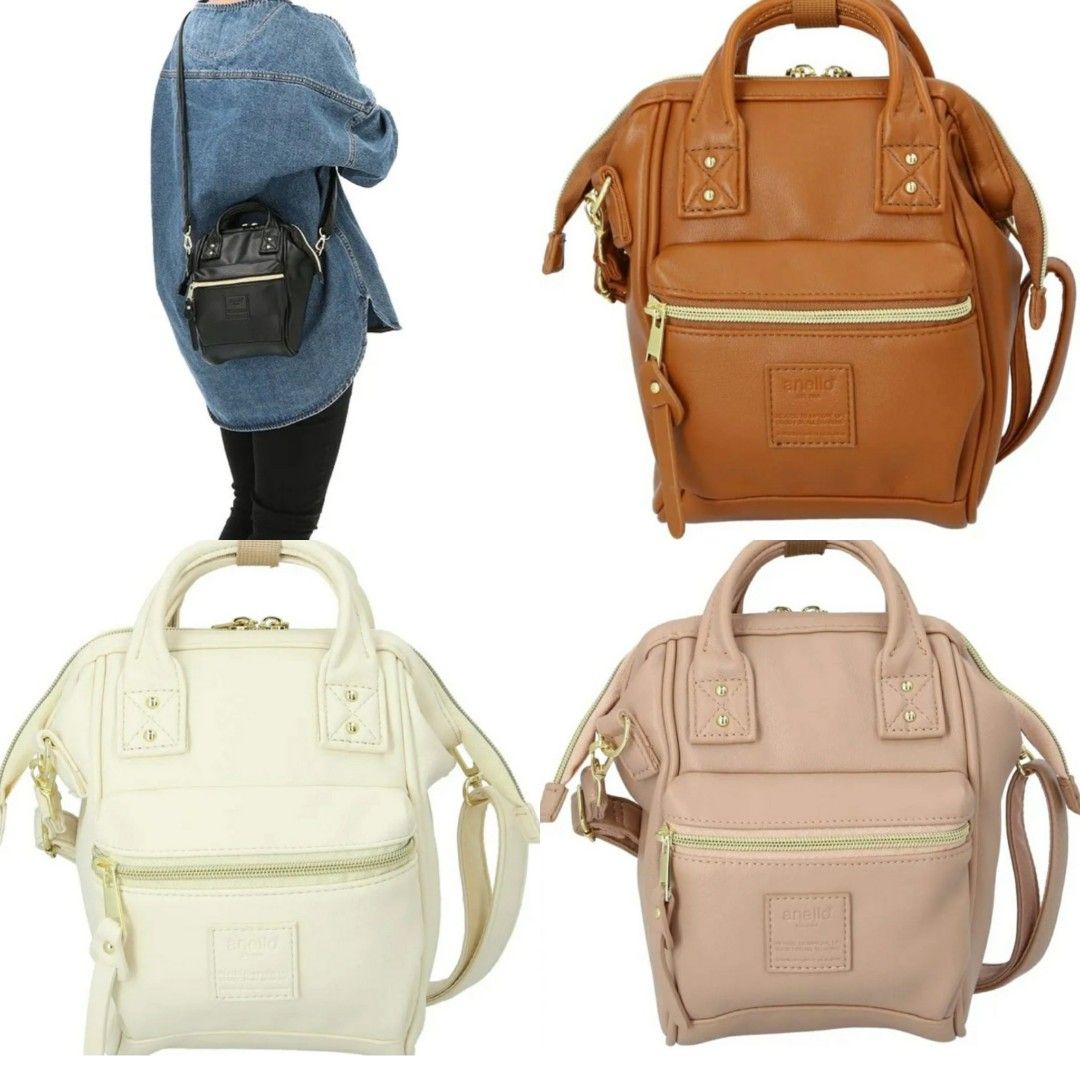 annello mini backpack anello GRANDE GTM0421 Made of a light rigid polycanvas which is perfectly suitable for everyday use HOT ! Anello Mini Backpack