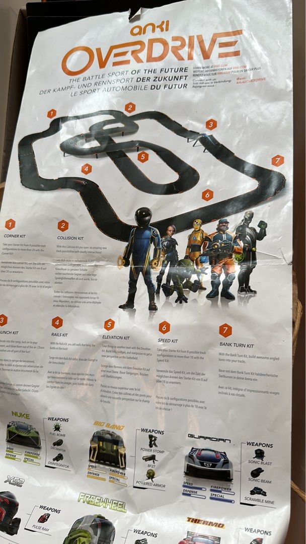 Overdrive outlet car track