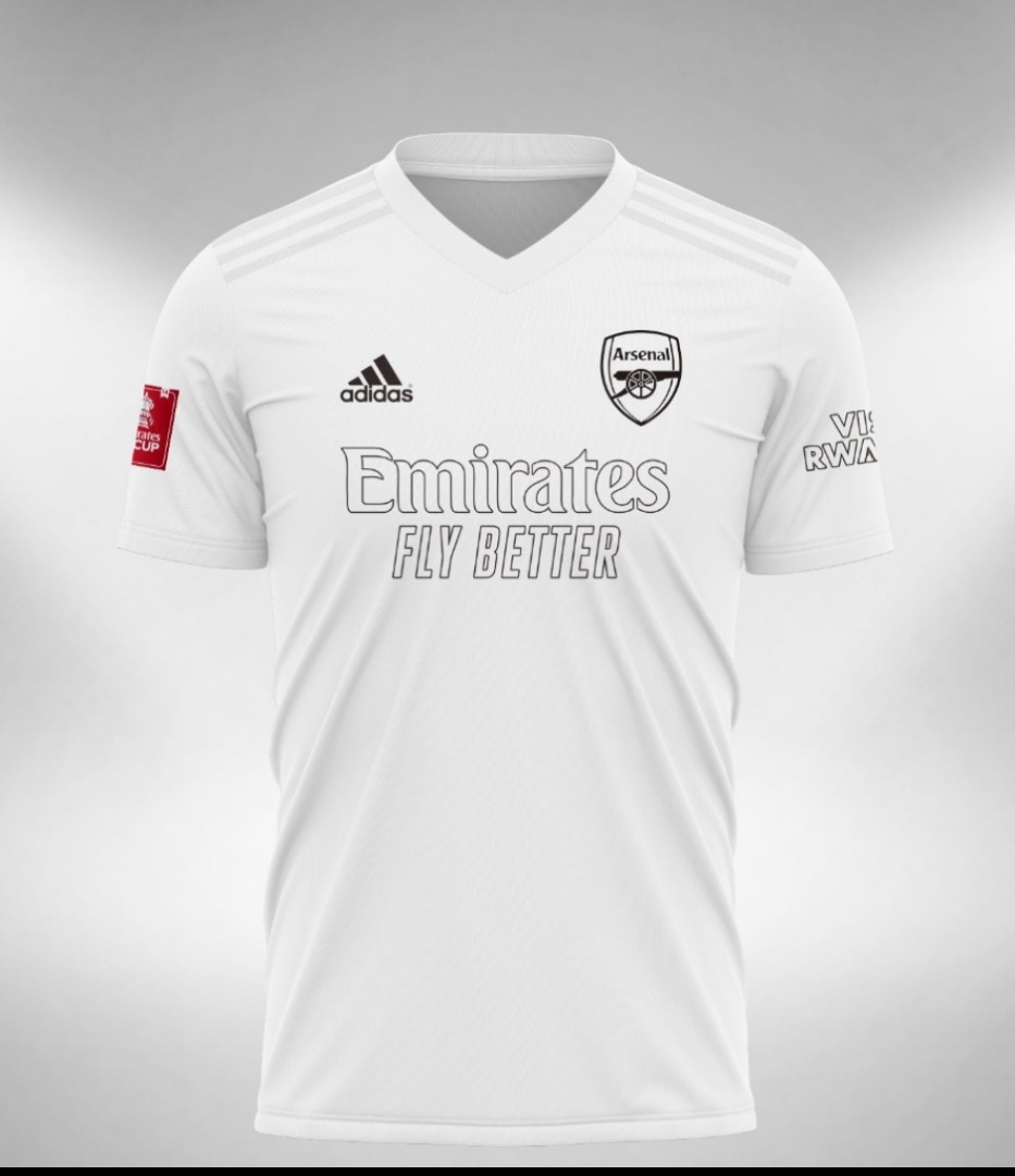 Arsenal white 21 22 special edition Men s Fashion Activewear on Carousell