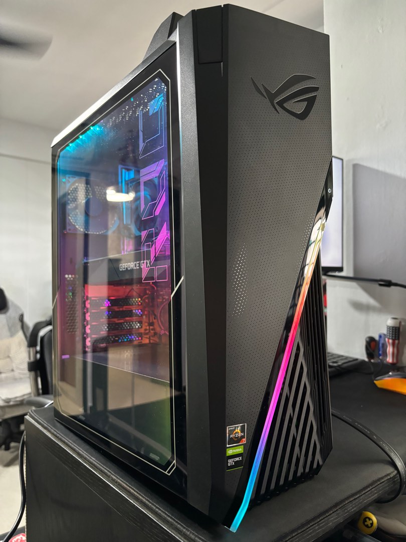 ASUS ROG Gaming Desktop Computer PC CPU Processor AMD Ryzen 7 Storage