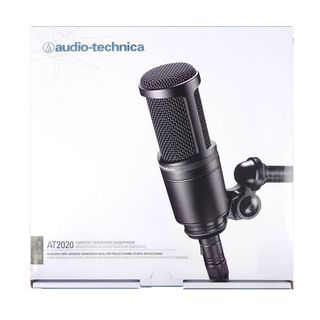 Audio-Technica AT2020 Cardroid Condenser Microphone XLR