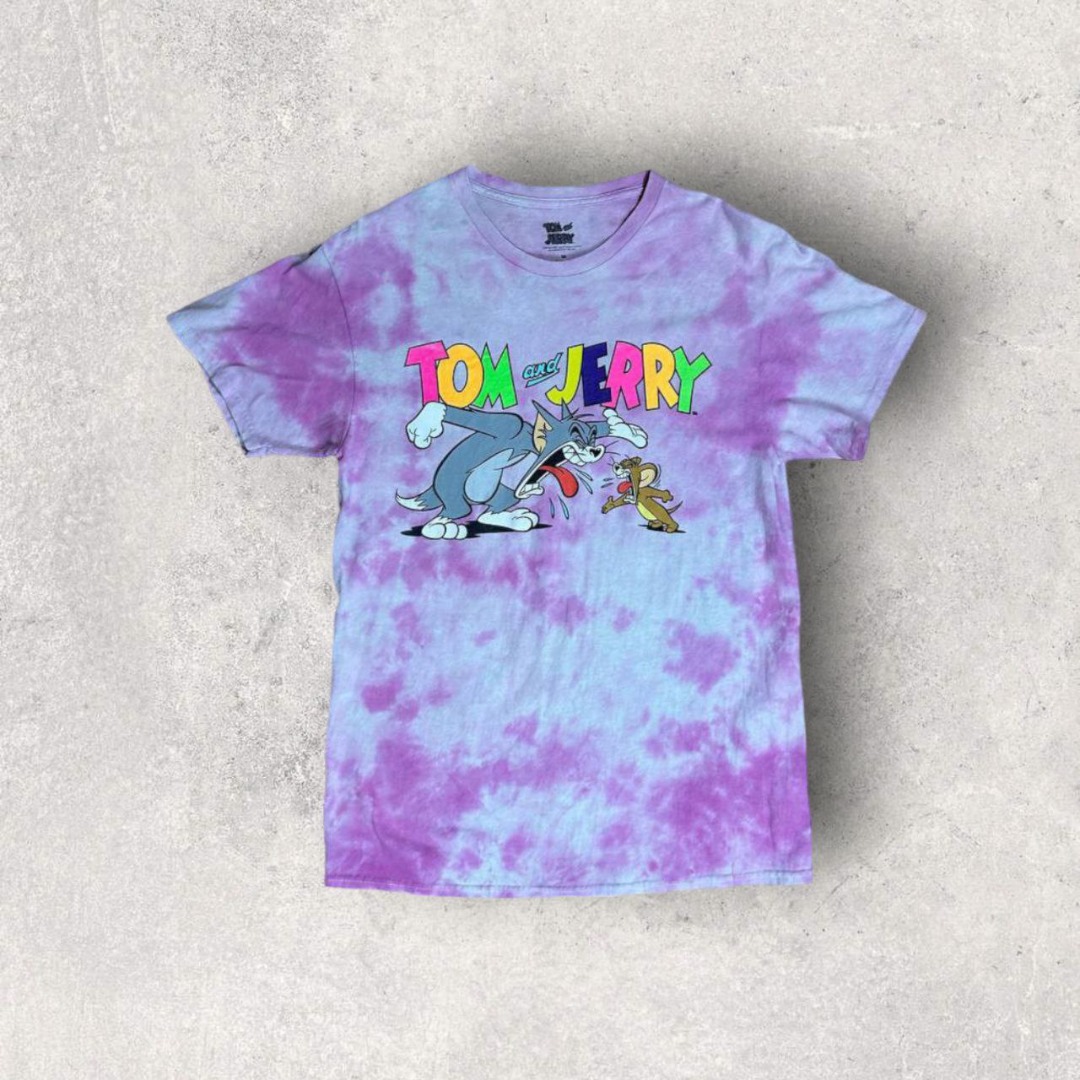 Authentic Tom & Jerry Vintage Merch M, Men's Fashion, Tops & Sets ...