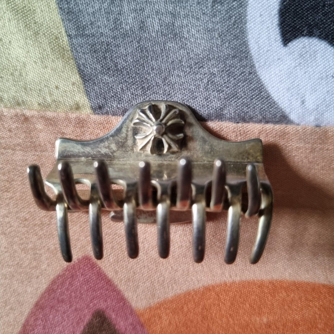 Chrome Hearts 1997 Sterling シルバー　髪飾り Authentic vintage Chrome hearts 1997 sterling hair clip, Women's
