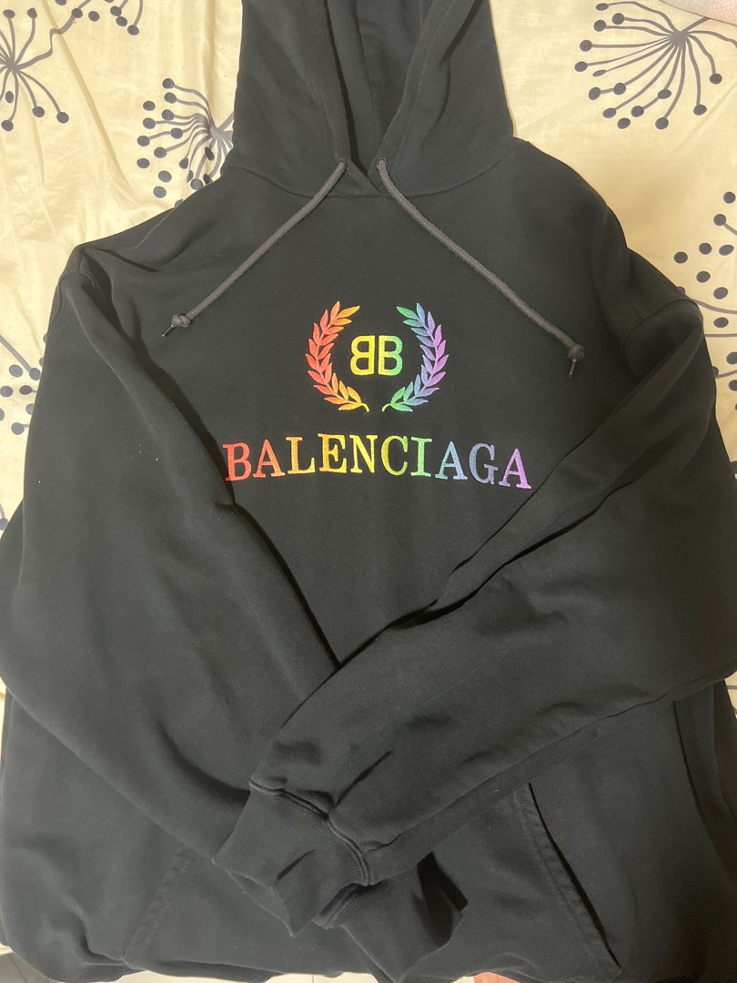 Rainbow balenciaga hoodie new arrivals