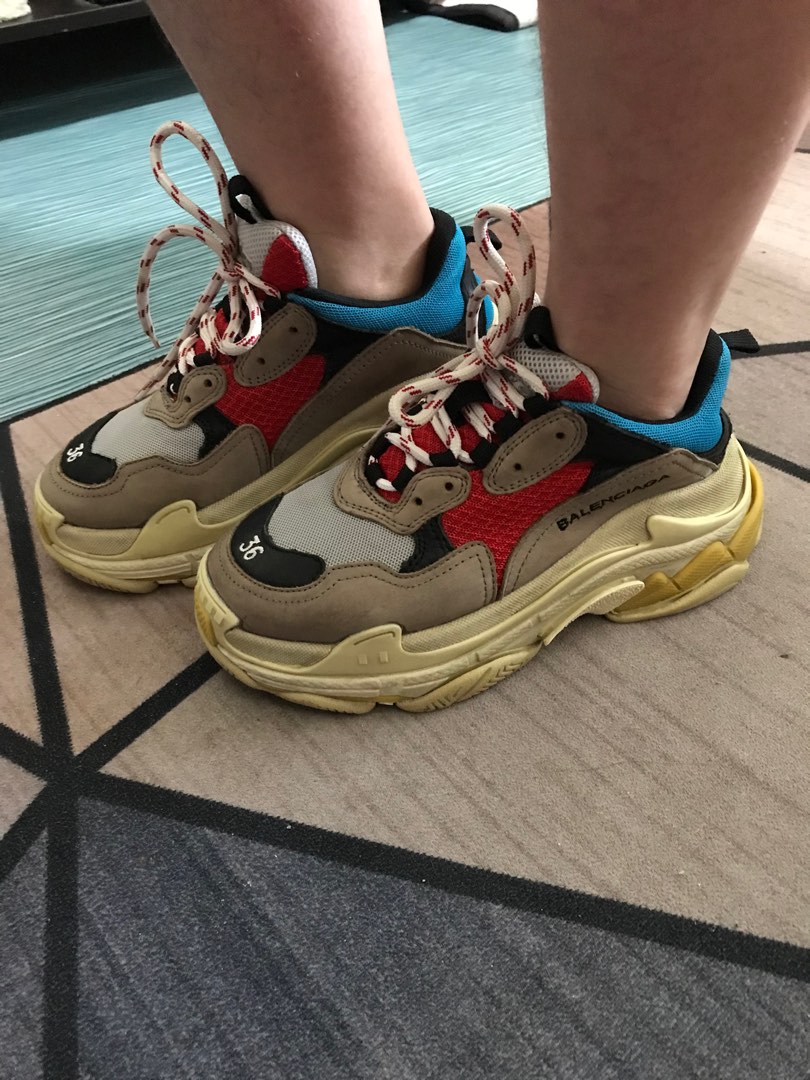 balenciaga triple s womens 36