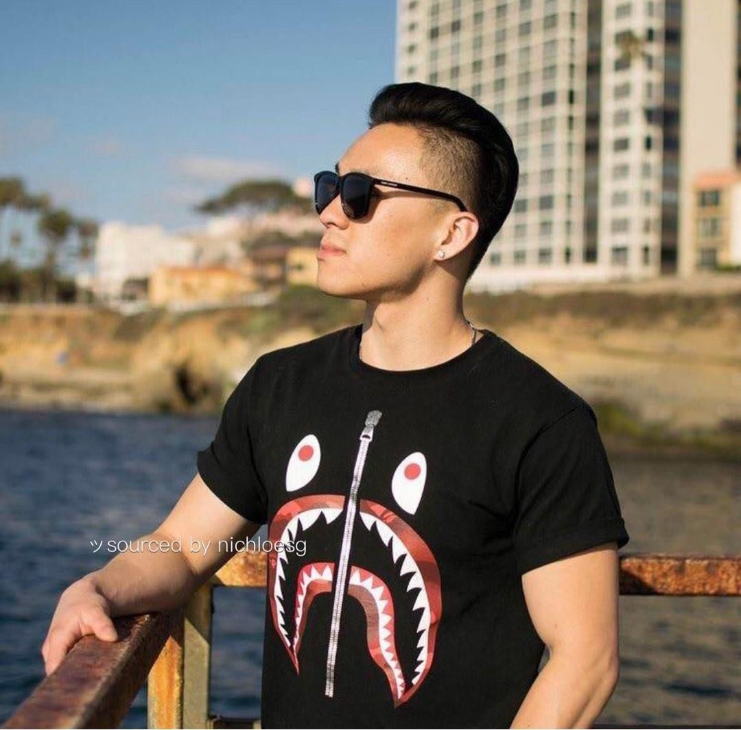 BAPE COLOR CAMO SHARK TEE