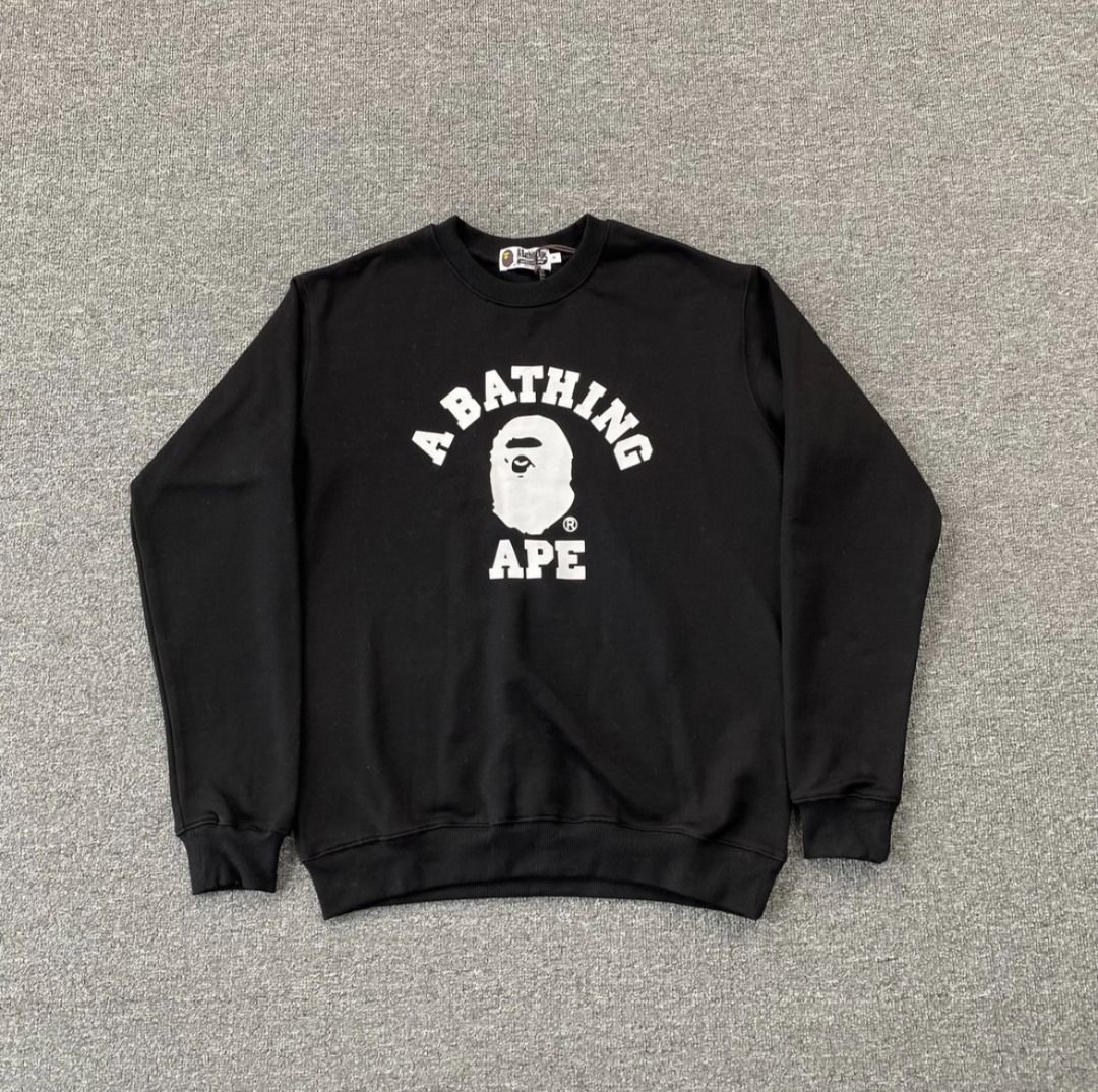 Bape crewneck sweater top