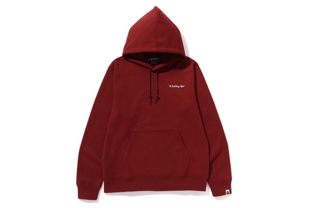 BAPE GENERAL PULLOVER HOODIE Men s Fashion Tops Sets Hoodies