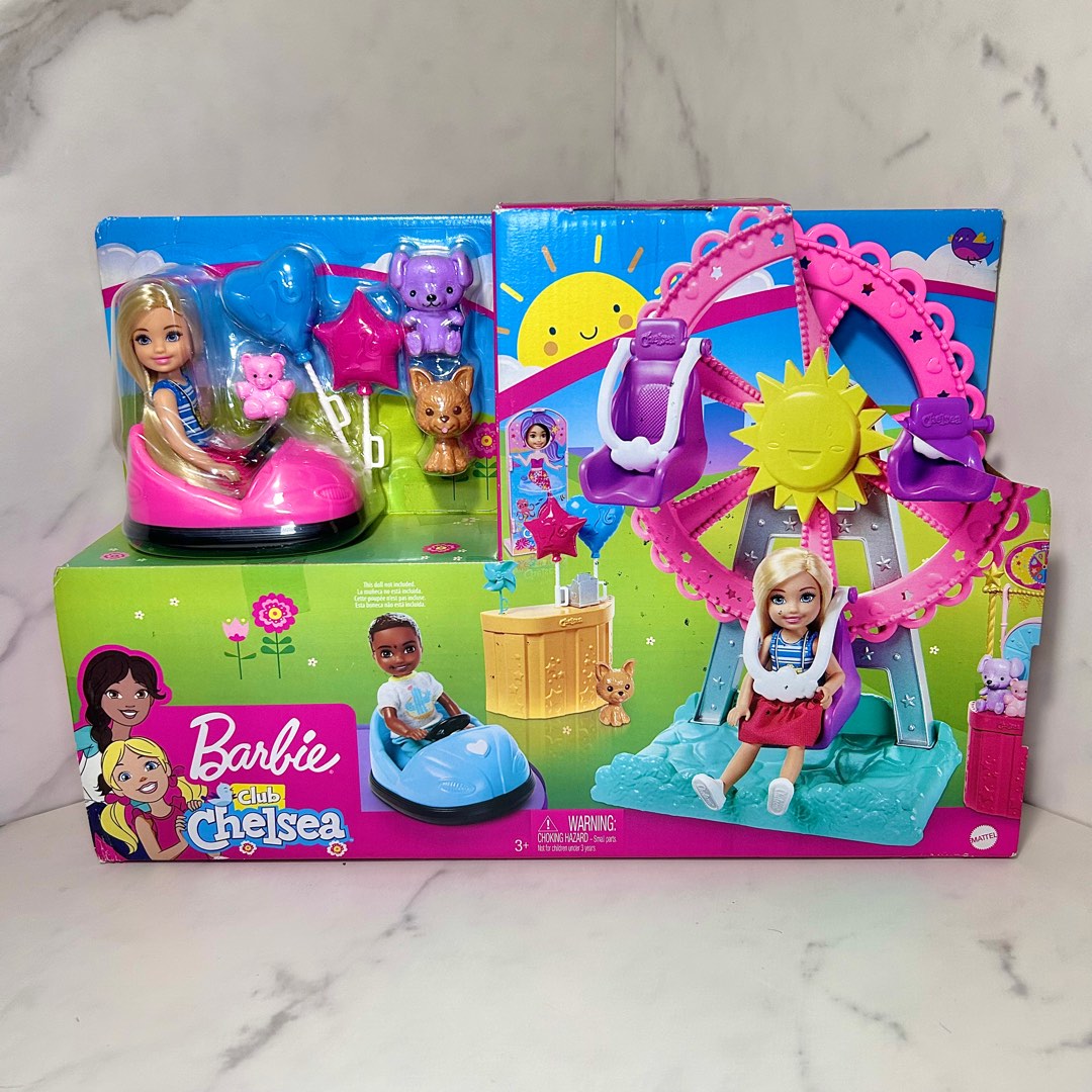 Barbie Club Chelsea Doll and Carnival Playset : : Toys & Games