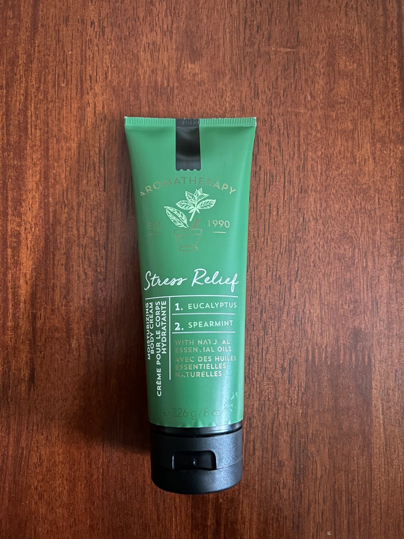 Bath & Body Works Stress Relief Body Cream, Beauty & Personal Care