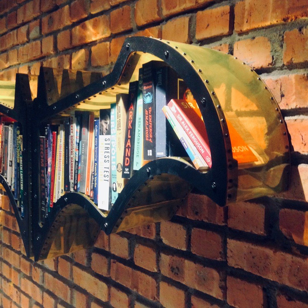 Batman bookshelf discount