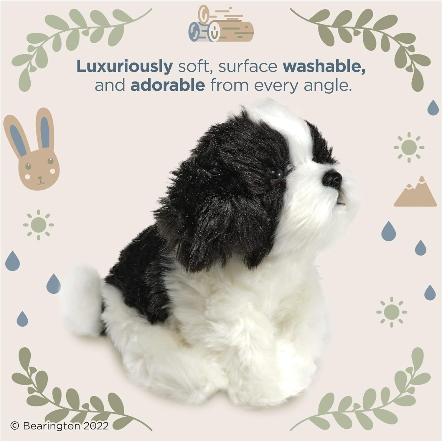 Havanese stuffed animal dog deals