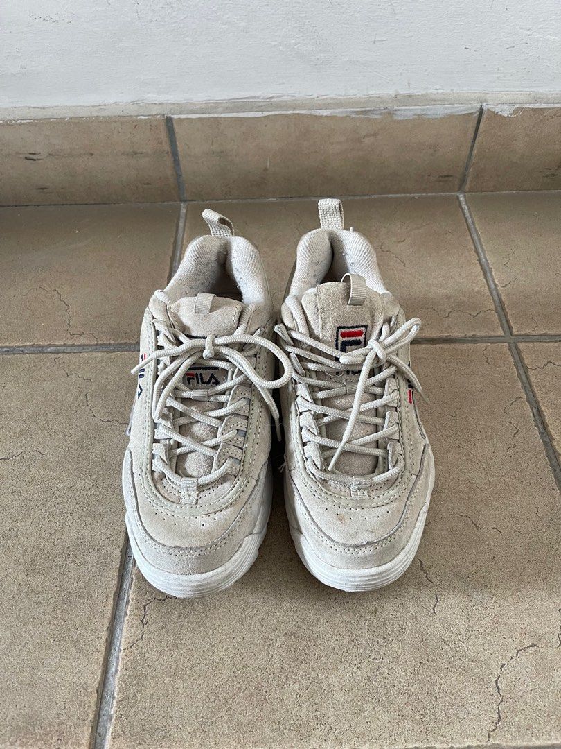 Fila disruptor color shop crema