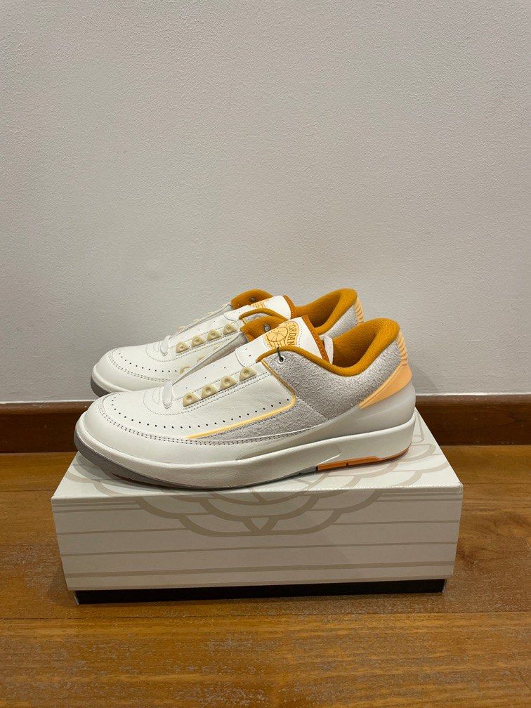 yellow air jordan 2