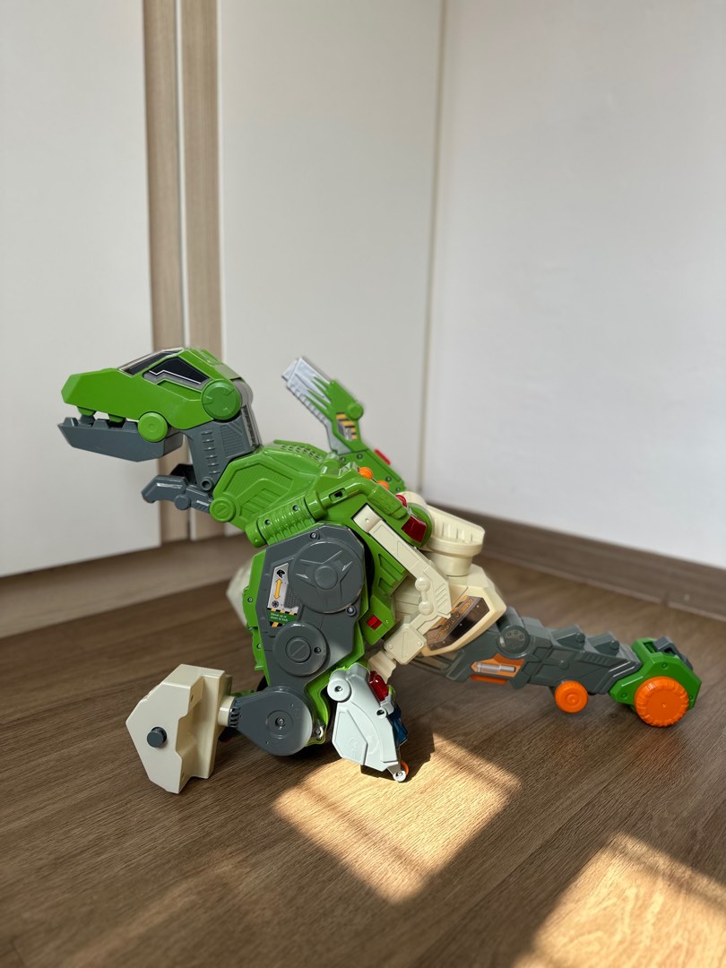 Big Transformer dinosaur & machine car toy, Hobbies & Toys, Toys