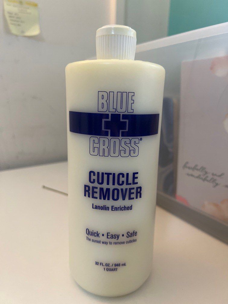 Blue cross deals cuticle remover