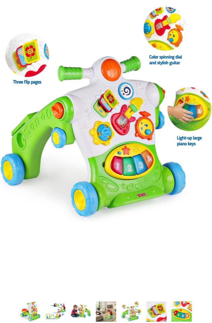 Little learner 3 in 1 ride on store walker
