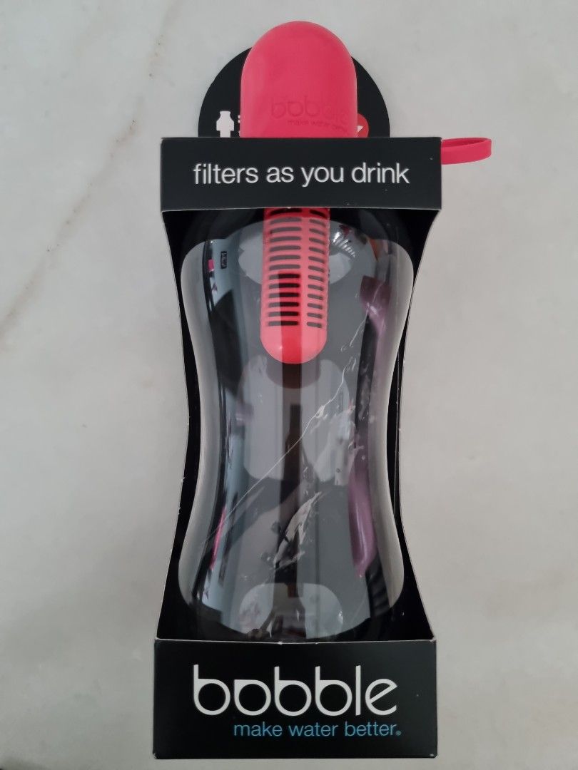 Bobble filter water bottle, Furniture & Home Living, Kitchenware