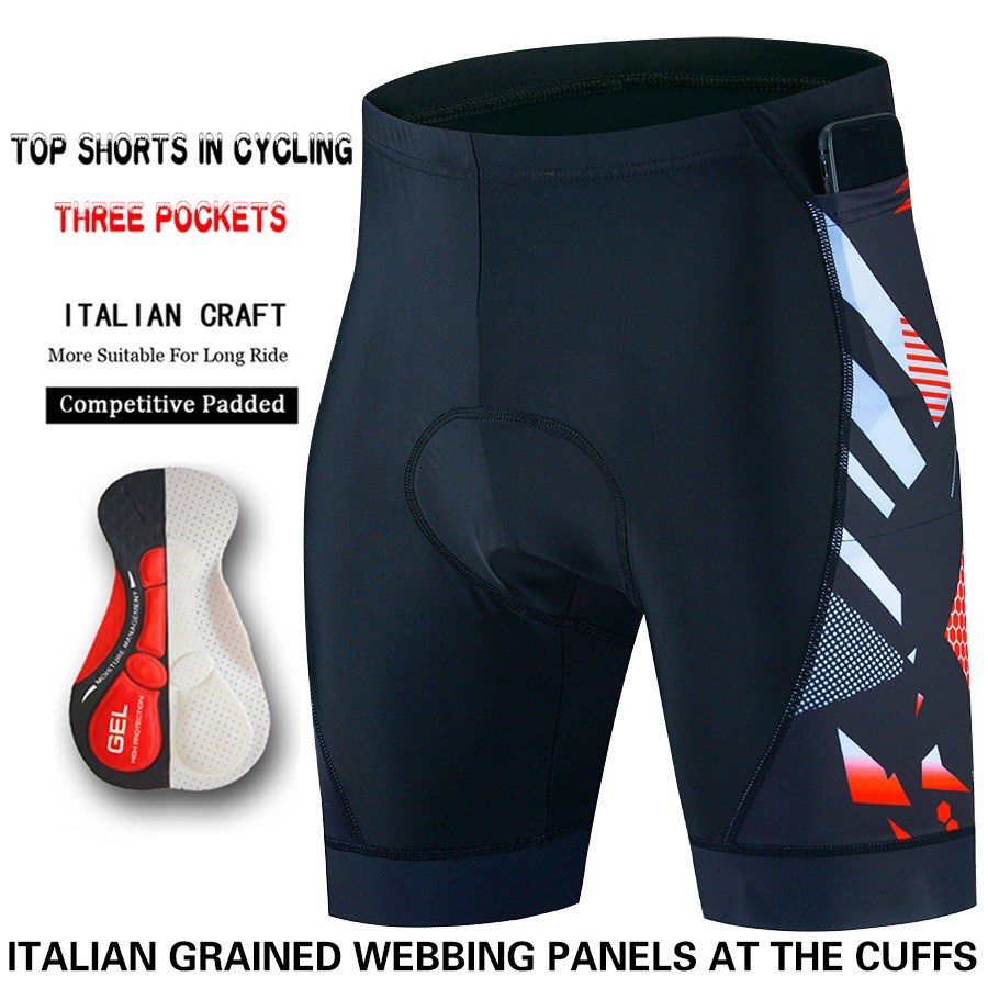 Gel padded cheap shorts
