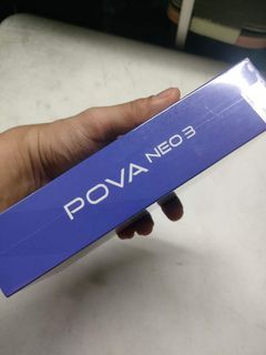 Brand New Original
Techno Pova Neo 3
Color black 8+8 (16)Gb Ram + 128Gb Rom