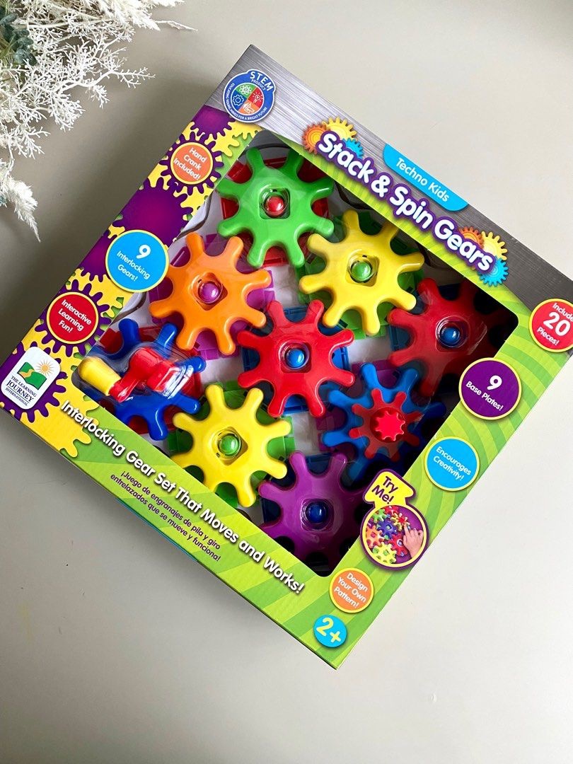 Techno kids stack & cheap spin gears