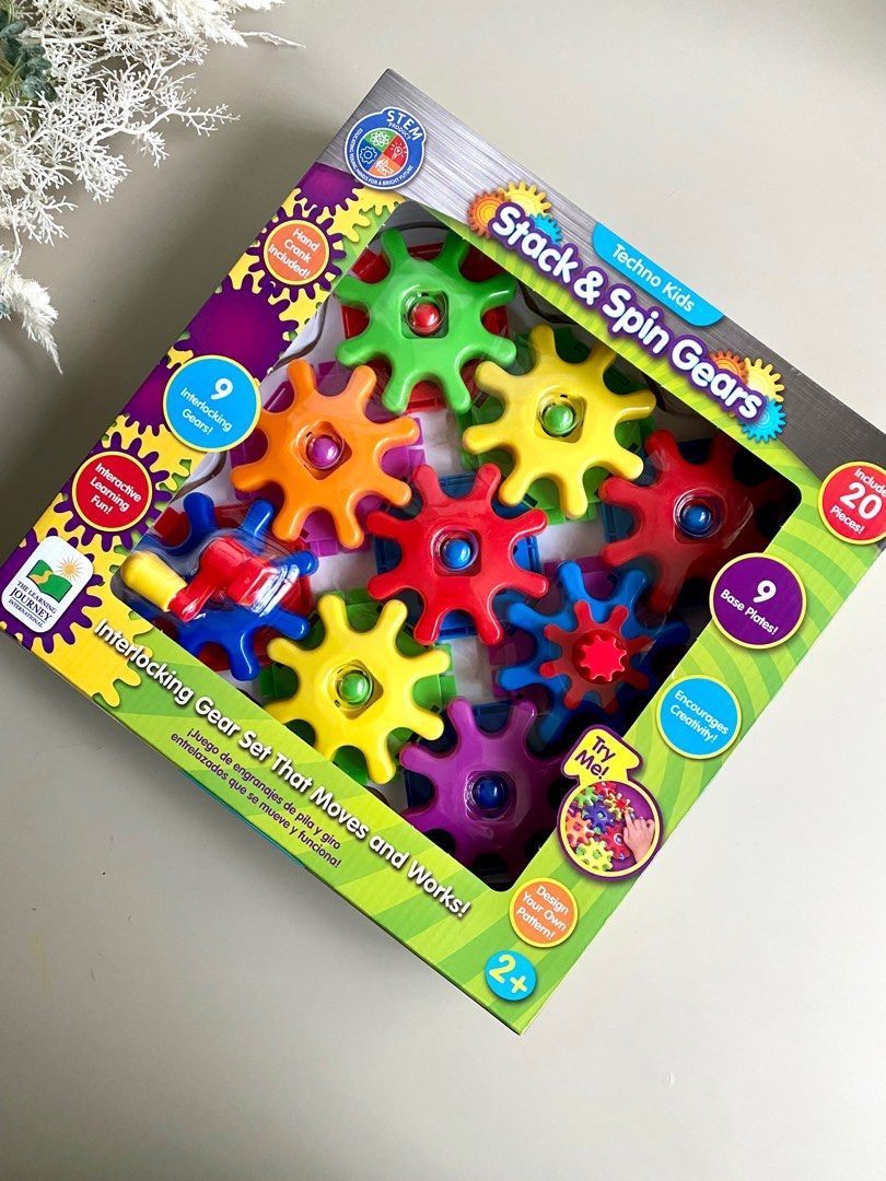 Techno kids stack and spin gears new arrivals
