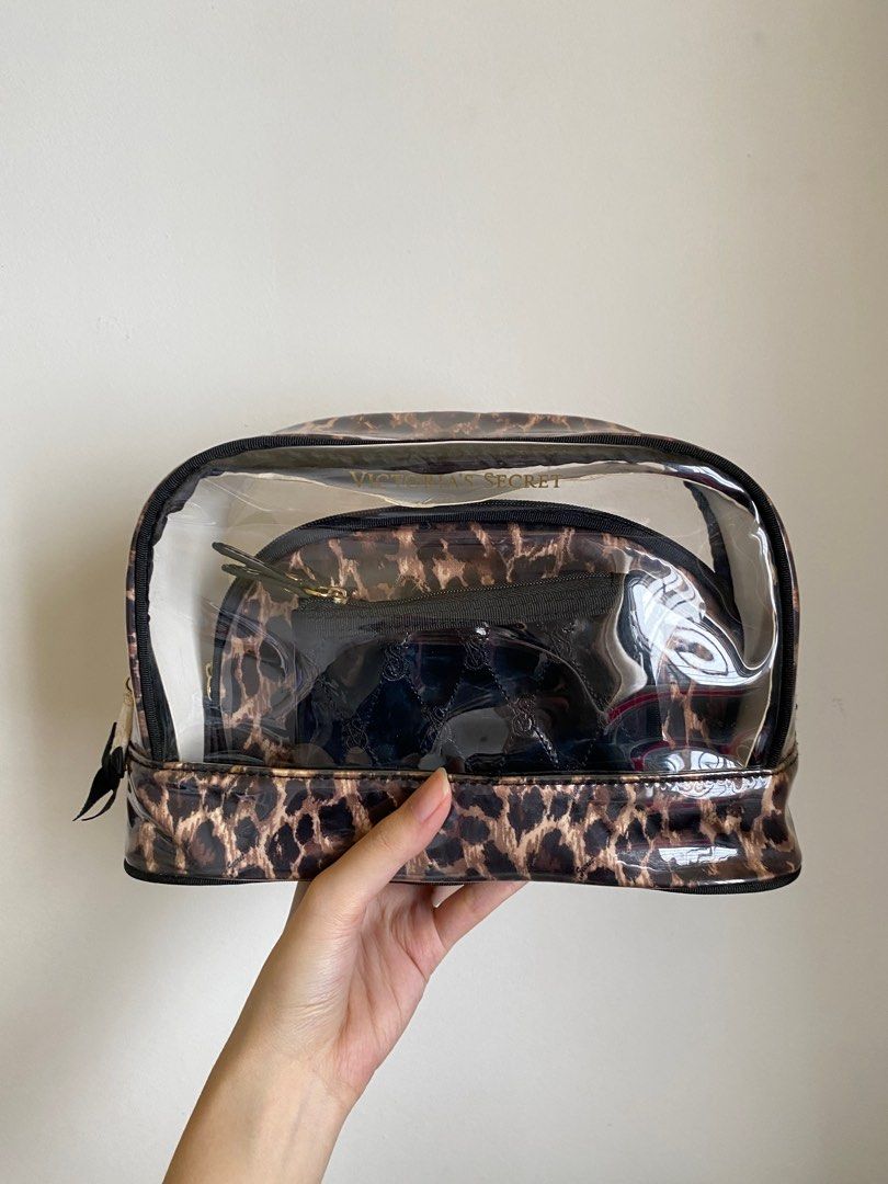 Victoria secret leopard bag discount