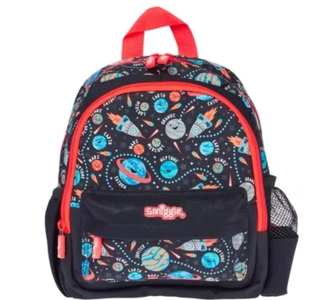 Little Planets Boys Girls All Over Print 16'' Kid School Backpack