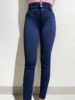 Breeches Celana Equestrian Wanita Indohorse Full Grip Ukuran XS - Navy Blue