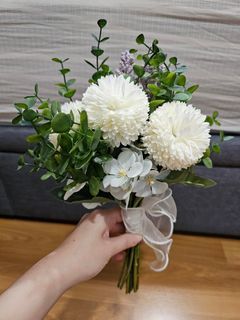 Bridal bouquet - artificial flower (cute size)