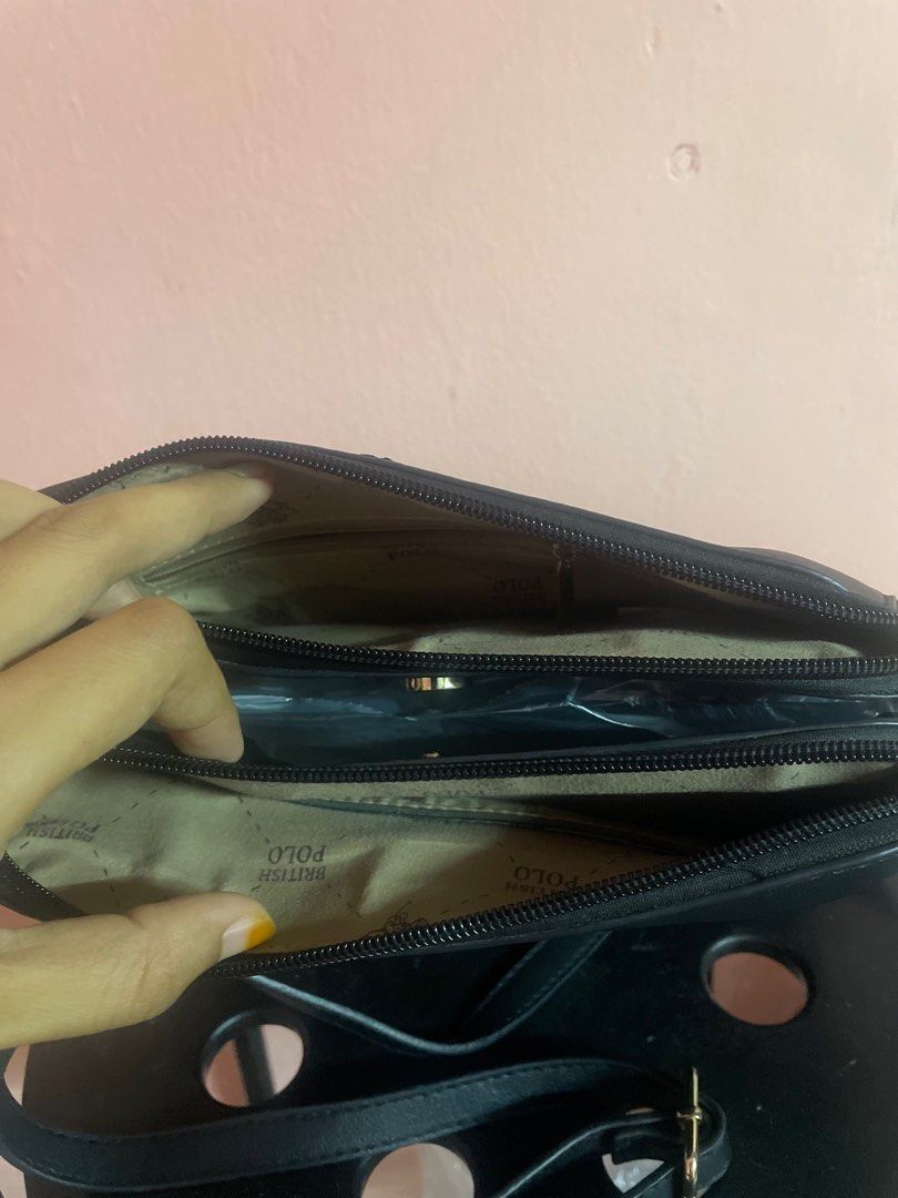 British polo top sling bag