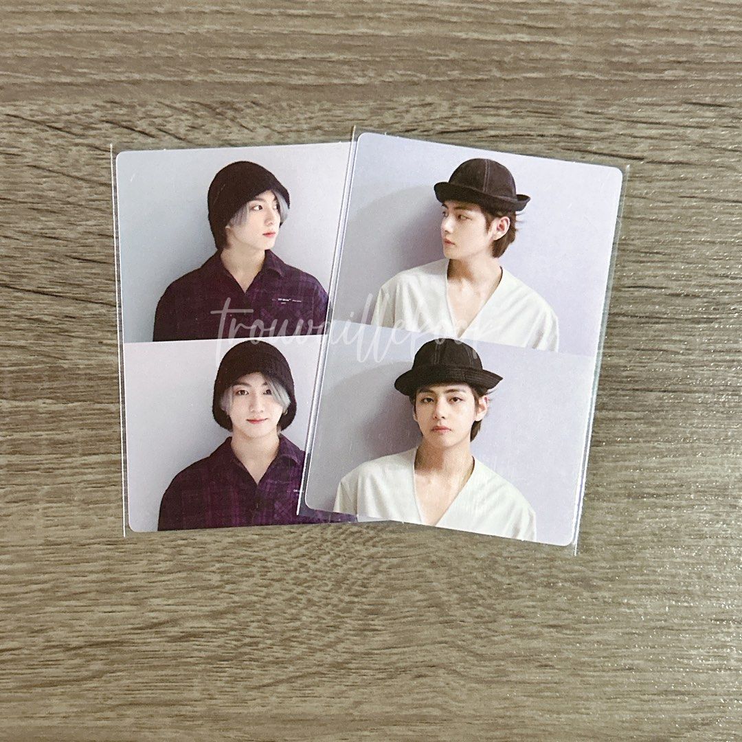 BTS Taehyung & Jungkook Merch Box 3 Mini PC Set (Category: K-Wave Merchandise) located in Binan City. Submitted by amntnz (Listing ID 1257759804, Image 1). Description: DOP: 3 days reservation/payo MOP: BDO, Gcash, BPI, Maya MOD: J&T, LBC.
