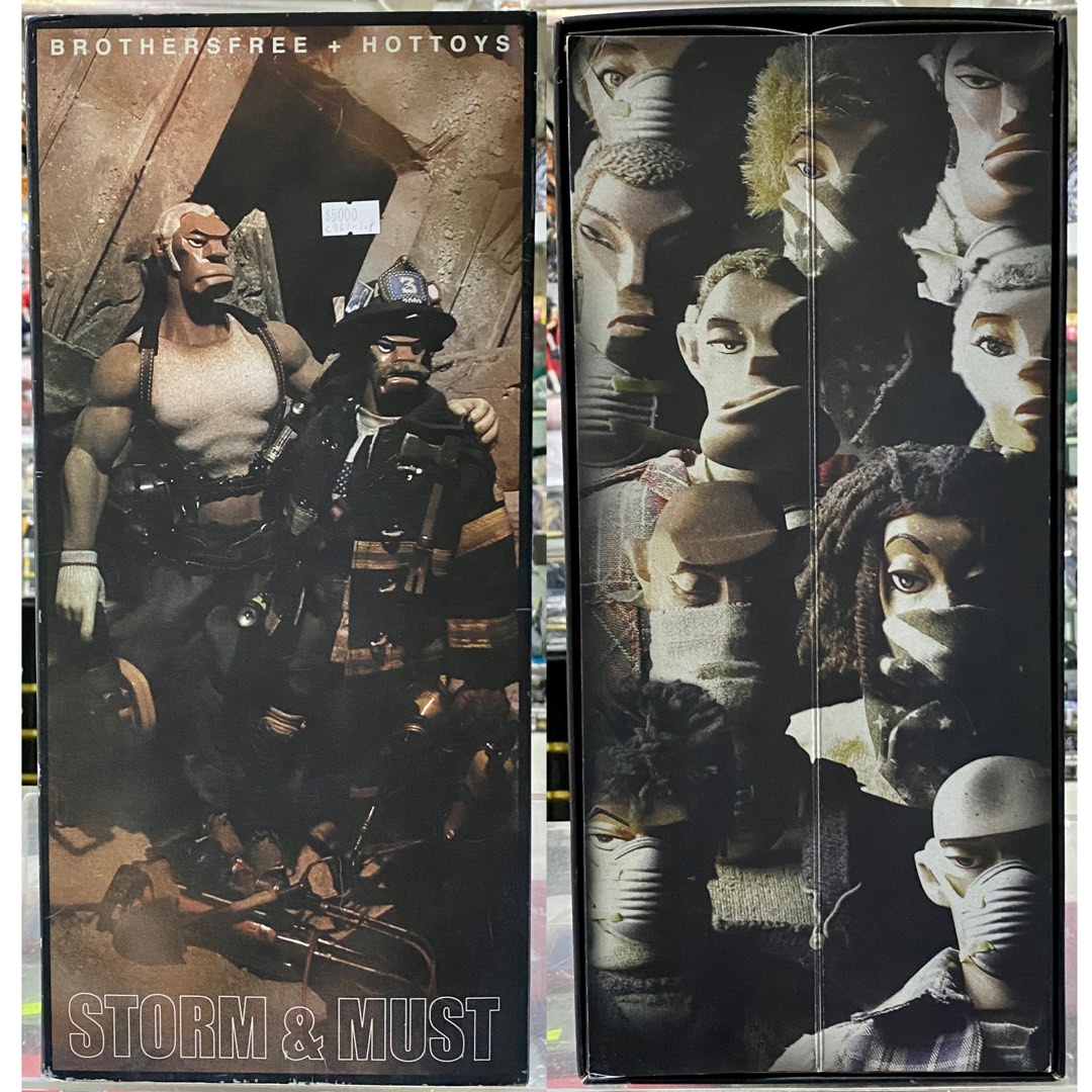 C967-108 BROTHERSFREE + HOT TOYS STORM & MUST 鐵人兄弟 