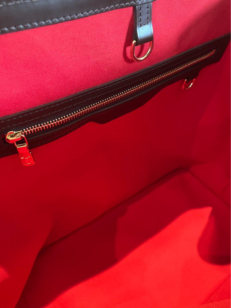 LOUIS VUITTON N41108 DAMIER CABAS RIVINGTON SHOULDER BAG, Luxury, Bags &  Wallets on Carousell