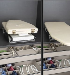 Cabinet build in ironing board